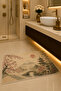 Non-Slip Base Washable Bathroom Mat Set Digital Printed 40X60-50X70-60X90'Cm - 2
