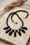 Handmade Onyx Natural Stone Special Design Necklace - 3
