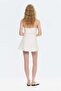 Frill-trimmed bandeau dress - 3