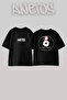 50 Cent_28 Design Printed Unisex Oversize Black Tshirt