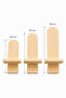 Arvela Set of 3 Wooden Wall Shelves - 4