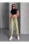 Women's High Waist Cropped Slim Fit Jeans - Petite Size - 5