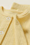 Baby Kids 100% Cotton Breathable Openwork Pajamas Top and Bottom Set - 3