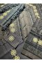 Dowry 6 Piece Floral Embroidered Etamine Prayer Rug Set Bundle Set - 2