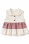 Layered 100% Cotton Girls' Summer Shorts Set 2403 - 3