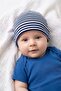 Baby Boy 2-Piece Cotton Beanie Sailor and Striped Patterned Flexible and Comfortable (584503) - 3