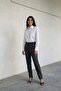 My Fashion Long Textured Cotton Shirt - 3