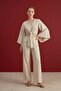My Fashion Tie-Detail Cotton Double Set - 3