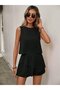 The Most Stylish Piece of Summer |   Women's Zero Sleeve Layered Shorts Skirt Blouse Double Set - 5