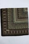 Women's Green Brown Ethnic Patterned Stitched Writing Pad - 2