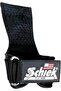 Sports Model 1907 Platinum Edition Ultimate Grip - 3-in-1 Weightlifting Strap Wrist Wraps & Grip Pads - Comfortable for Safe Non-Slip Control and Strength Training (Black, Large)