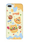 iPhone 8 Plus Compatible Printed Transparent Phone Case |   Collection: Snacktoon Delight