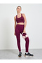Dual Tear Drop Back Detail Sports Bra - 2