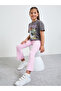 Girls Graphic Print T-Shirt and Flared Leggings Set
