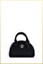 Sofia Women's Baguette Hand and Shoulder Bag - Black