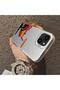 iPhone 13 Mini Compatible Hard Acrylic Back Silicone Edge Lens Protection Case - 4