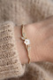 Magnolia Flower Model Adjustable Bracelet - 3