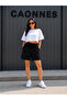 2-Piece Shorts for Women (Black-Grey) Summer Shorts Anti-Sweat - 3