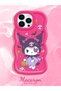 iPhone 13 Pro Max Compatible Case Camera Protector Red Silicone Couple Phone Case Cartoon Pattern - 2