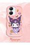Poco X7 Pro Compatible Case Camera Protector Pink Silicone Couple Phone Case Cartoon Pattern - 2