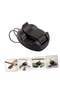 Multifunctional Car Sunglasses Holder Clip Black Scratch Resistant Cushioned Interior Organizer - 5