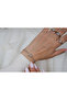 Blk125 Heart-Figured Stone Women's Bracelet (16.5 cm + 3 cm Extension) - 2