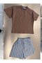 Laciel Paris Tshirt Shorts Kids Set - 2