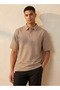 Men Panelled Polo T-shirt