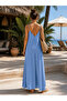 Women's Isabel Long Dress with Adjustable Straps - 2