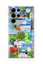 Samsung Galaxy S24 Ultra Compatible Printed Transparent Phone Case |   Collection: Aeroglass Mirage