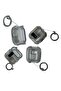 Clear Case for Airpods 4 Case Clear 2024,Full Protective Case for Airpods 4rd Generation Case Cover,Soft Transparent Shockproof TPU Case for Airpods 4 Charging Case with Keychain-Clear - 3