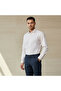 Men Regular Fit Collared Textured Long Sleeve Shirt