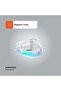 Vertical 4800 DPI Transparent Wireless Mouse - 2