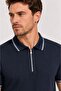 Troy Slim Fit Men's Polo Collar Short Sleeve T-Shirt 7747 - 2
