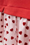 Girl's Dress with Tulle and Bow Detail - 6