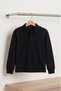 Children's Unisex Cotton Polo Collar Long Sleeve School T-Shirt (Back to School) - 4