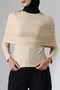Women's Sandy Draped Long Sleeve Blouse - 5
