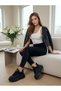 Women's Thick Sole Stone Sneakers - 2
