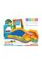 Dinosaur Play Centre Inflatable Pool With Balls 249.68x108.9x191cm