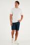 Cotton Regular Fit Crew Neck 5'Li Package t Shirt Men t Shirt 59020204S5 - 6