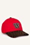 Embroidered Cotton Cap Red Hat Girls H4686A826Sm - 2