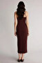 Bodycon Body-Hugging Strappy Maxi Dress H6454Ax26Sm - 4
