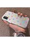 Samsung Galaxy A51 Compatible Silicone Edge Hard Back Case Couple Phone Case Butterfly Pattern - 2