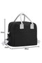 -Insulated Lunch Bag with 304 Stainless Steel Bento Lunch Box – 4-Compartment Leak-Resistant Food Container with Stainless Steel Cutlery Set - 6