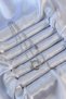 316L Steel Chain Silver Color Zircon Stone Motif Moon Star Necklace - 2