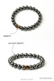 Hematite Men's Bracelet |   Grounding & Power Focus |   Natural Stone - 2