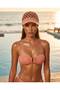 Modern-Looking Summer Knitwear Hat with a Silvery Knit Design - 4