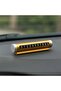 Luxury Gold Dashboard Parking Number Cylinder Design Car Interior Phone Number Plate - 3