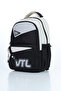 Vital Series 2-Piece Premium Textured Fabric School Bag Set (Backpack + Pen Holder) Water-Resistant Daily School Backpack - 5