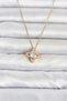 316L Steel Chain Gold Color Clover Model Women's Necklace